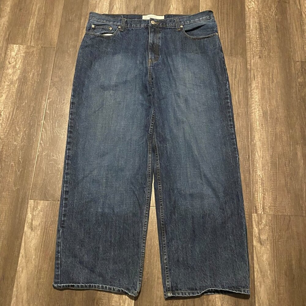 725 Originals Mens Baggy Fit Blue Jeans Labelled 40x30